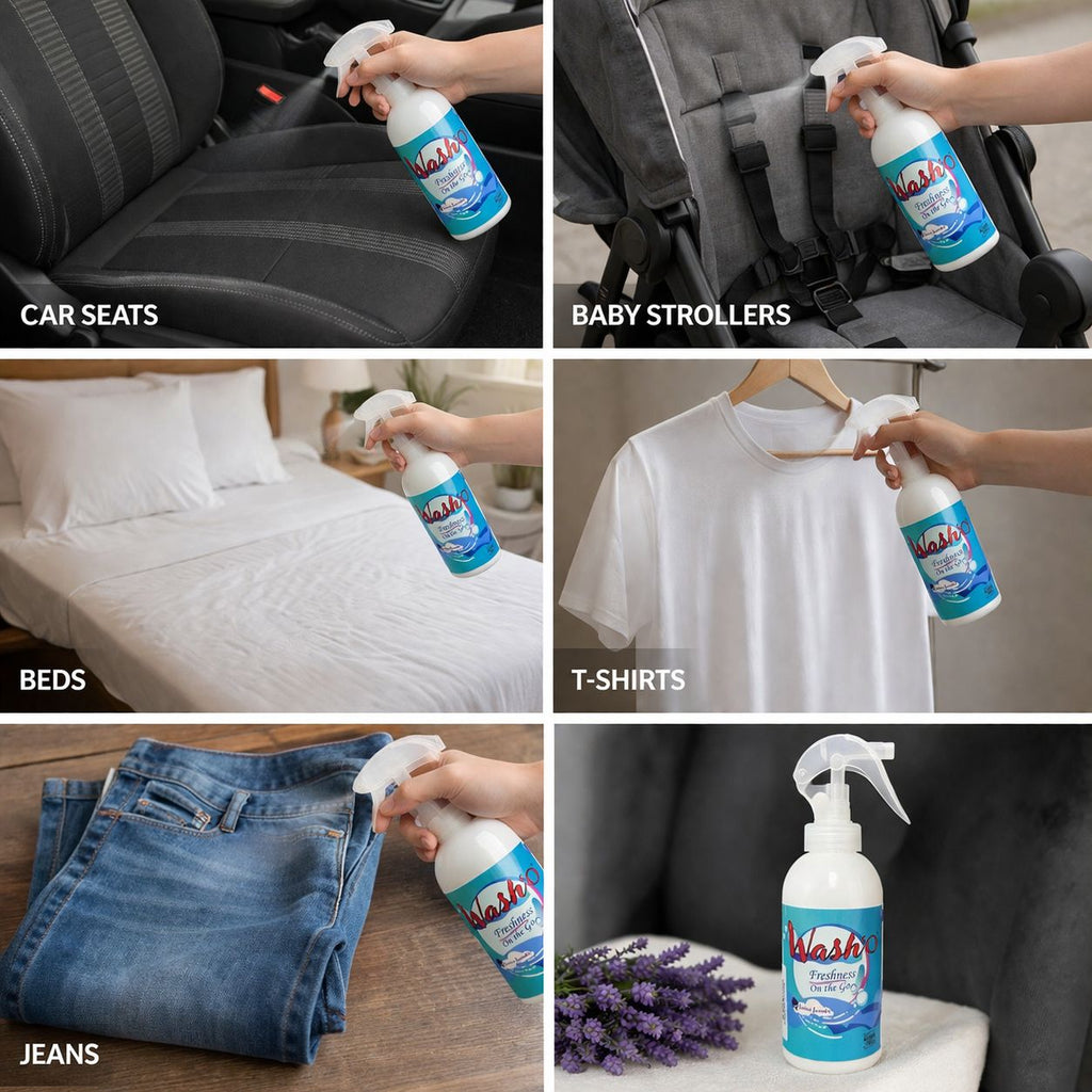 Anti-Bacterial Wash O Multipurpose Fabric Refresher 250ml x 2 Bottles