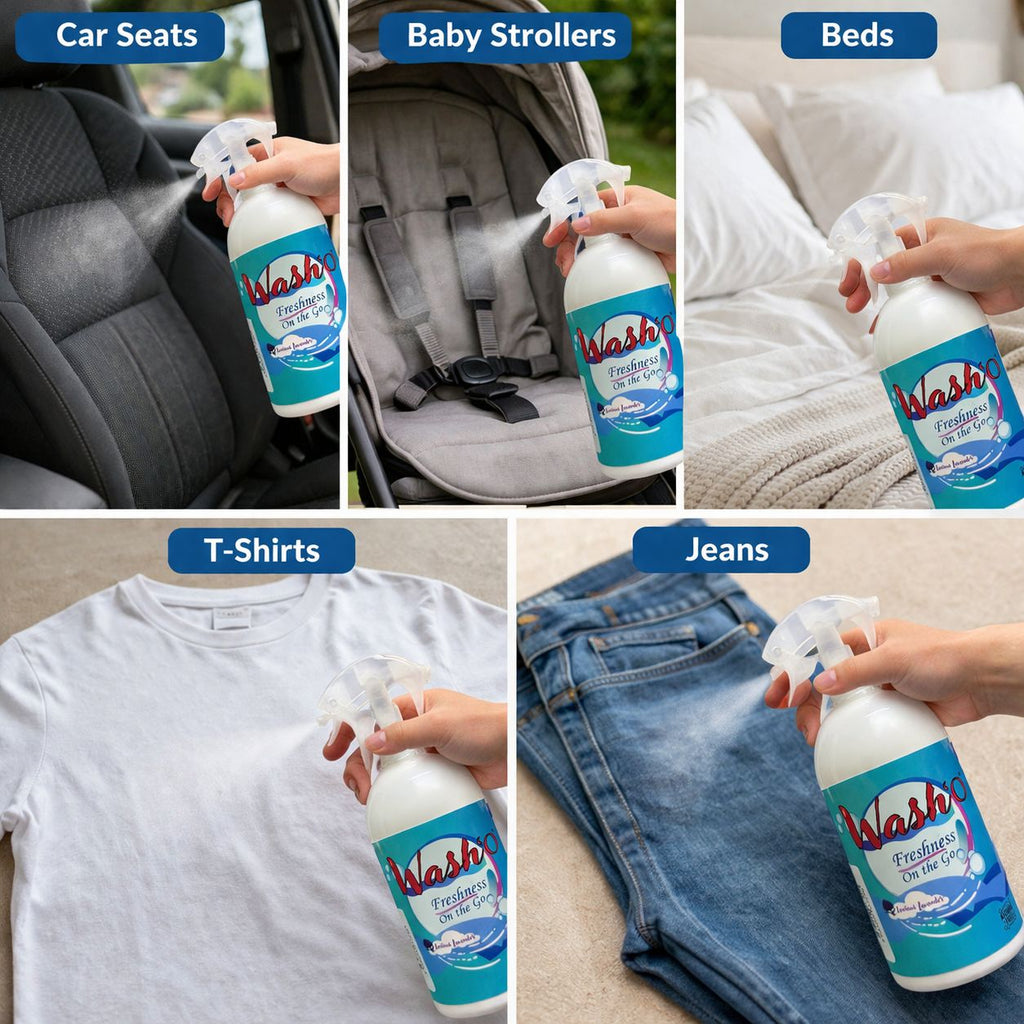 Anti-Bacterial Wash O Multipurpose Fabric Refresher 250ml x 2 Bottles